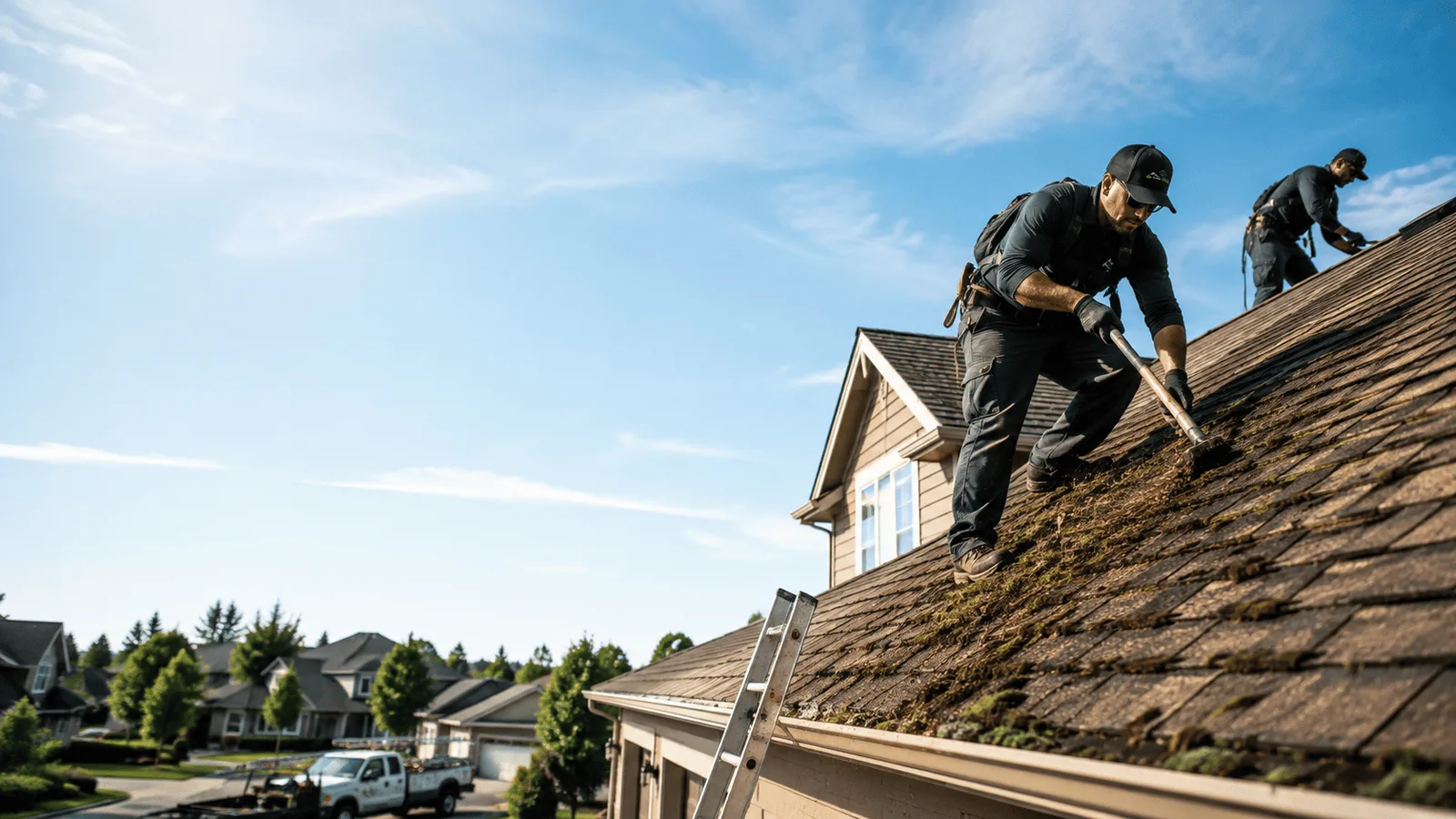 Roof Moss Removal in Sinking Spring, OH near me